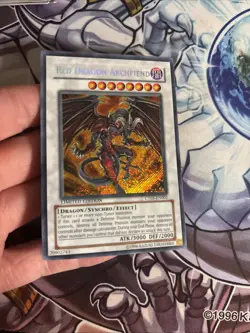 (SRH) Yugioh Red Dragon Archfiend CT05-EN002 Secret Rare Limited Edition VLP - Image 2