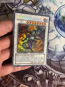 (SRH) Yugioh Red Dragon Archfiend CT05-EN002 Secret Rare Limited Edition VLP - Image 3