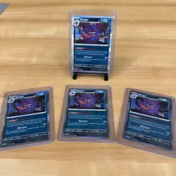 4x Gengar 050/088 Holo - Perfect Order Pokemon Card - Pack Fresh - Image 1