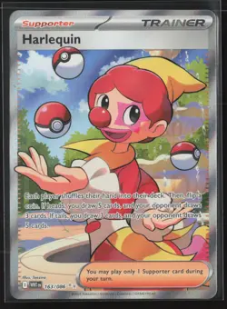 Harlequin Ultra Rare SV: White Flare 163/086 NM Pokemon Card - Image 1