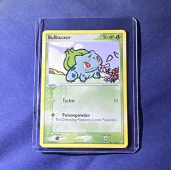 Pokemon Bulbasaur EX Crystal Guardians 45/100 Basic Regular 50 HP Card - Image 1