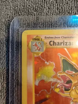 Charizard Base Set (Shadowless) Holo Rare 120 HP Pokemon Card 4/102 1999 - Image 4