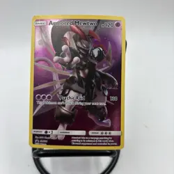 Pokemon TCG Armored Mewtwo SM228 Holo Promo Card English - Image 4