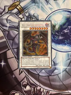 (SRH) Yugioh Red Dragon Archfiend CT05-EN002 Secret Rare Limited Edition MP - Image 1