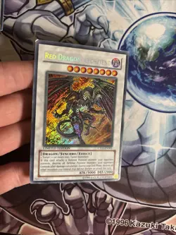 (SRH) Yugioh Red Dragon Archfiend CT05-EN002 Secret Rare Limited Edition MP - Image 4