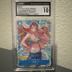Nami #P-112 Japanese 2025 One Piece Promotional Cards CGC 10 - Image 1