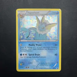 Vaporeon - BW89 BW89 Holo Black And White Promo Pokemon Card MP - Image 1