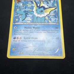 Vaporeon - BW89 BW89 Holo Black And White Promo Pokemon Card MP - Image 3