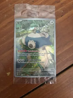 Pokemon Snorlax 151 Promo Cards Sealed - Image 1