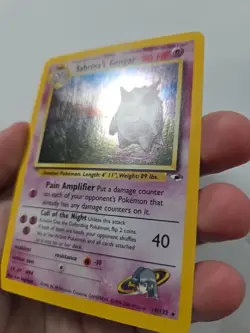 Pokemon TCG Gym Heroes Sabrina's Gengar Holo Rare Card 14/132 Unlimited - Image 4