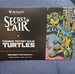 FOIL 🔥 MTG Secret Lair Drop TMNT The Mighty Mutanimals - Image 3