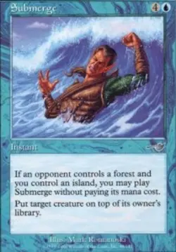 1x Submerge Heavy Play MTG Magic - Kid Icarus - - Image 1