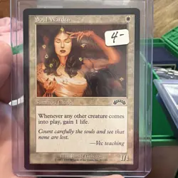 Soul Warden Exodus Regular Magic The Gathering MTG - Image 1