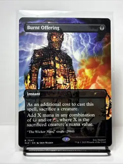 Burnt Offering (Non-foil) Secret Lair Drop 7047 Rare MTG - Image 1