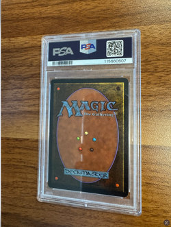 1993 magic the gathering beta sinkhole PSA 4 (MK) - Image 2