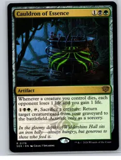 MTG - Secrets of Strixhaven #179 Cauldron of Essence - Rare - Image 1