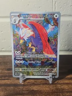 Pokemon TCG Braviary 214/191 Surging Sparks Illustration Rare - Image 1