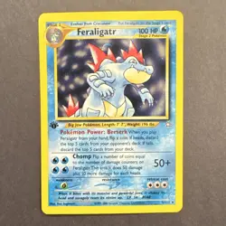 Feraligatr 4/111 Neo Genesis 1st Edition Holo Rare Pokemon TCG English - Image 1