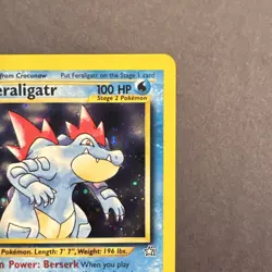 Feraligatr 4/111 Neo Genesis 1st Edition Holo Rare Pokemon TCG English - Image 3