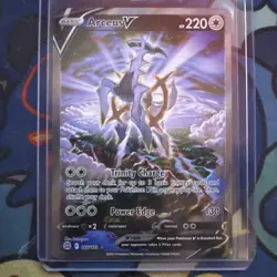 Pokemon TCG: Arceus V (Alternate Full Art) 166/172 SWSH09: Brilliant Stars - NM - Image 1