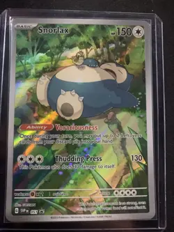 Snorlax - SVP051 151 ETB Illustration Promo Pokemon - LP - Image 1