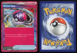 Master Ball 153/162 Holo ACE SPEC Rare Temporal Forces Pokemon English NM - Image 3