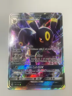 Pokemon TCG Umbreon Gx 80/149 SM Base Set Ultra Rare Holo Sun & Moon Near Mint - Image 1