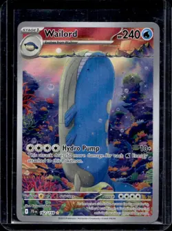 2025 Pokemon Journey Together Wailord #162/159 - Image 1