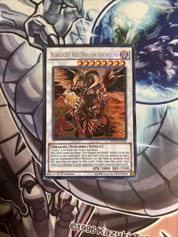 (SRH) Yugioh Scarlight Red Dragon Archfiend MP16-EN140 Secret Rare 1st Ed VLP - Image 1
