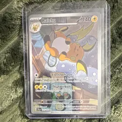 Pokemon Raichu Illustration Rare 211/193 Sv02: Paldea Evolved Holo Full Art - Image 1