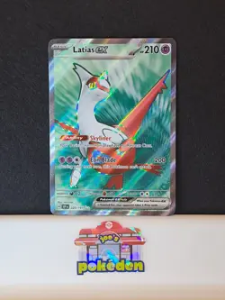 Latias ex 220/191 Sv08: Surging Sparks Holo Ultra Rare Pokemon TCG NM - Image 1