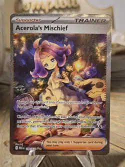 Pokemon Acerola's Mischief (Special Illustration Rare) 183/132 - Mega Evolution - Image 1