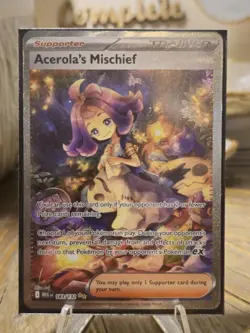Pokemon Acerola's Mischief (Special Illustration Rare) 183/132 - Mega Evolution - Image 2