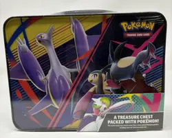 2025 Pokemon TCG Collector Treasure Chest Lunch Box Tin Q4 New & Sealed - Image 2