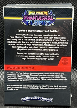 Pokemon TCG Mega Evolution Phantasmal Flames Booster Bundle New Sealed - Image 2