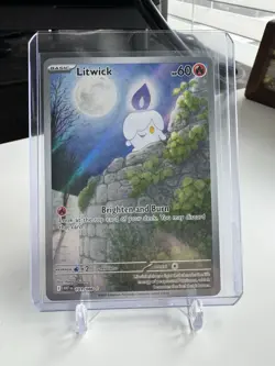 Litwick 101/086 (NM) - SV White Flare - Illustration Rare Pokemon TCG - Image 3