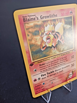 Pokemon TCG Blaine's Growlithe 35/132 + 62/132 Gym Heroes Both NM Never Played - Image 2