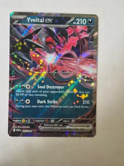 Yveltal ex 053/088 Double Rare Perfect Order Pokemon Holo Near Mint - Image 1