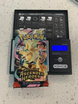 6x HEAVY Pokemon Ascended Heroes Booster Pack 22.80g + more POTENTIAL GOD PACKS - Image 4