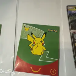 Jumbo Pokemon Tapu Koko GX, Pikachu Pin, McDonalds Cards, And More - Image 3