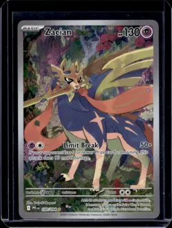 2025 Pokemon Phantasmal Flames Zacian Illustration Rare #100/094 - Image 1
