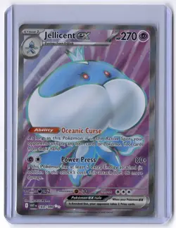 Jellicent ex - 160/086 Ultra Rare Holo NM Pokemon SV: White Flare - Image 1