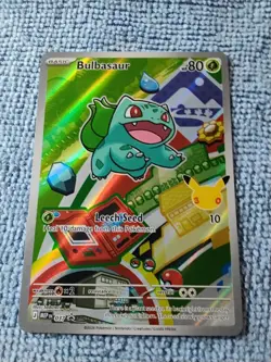 Pokemon TCG First Partner Illustration Collection Series 1 Kanto GEN 1 Starters - Image 4