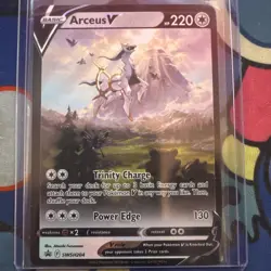 Arceus V SWSH204 Near Mint - Sword Shield Black Star Promo - Pokemon TCG - Image 1
