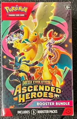 Pokemon TCG Ascended Heroes Booster Bundle Sealed New - Image 1