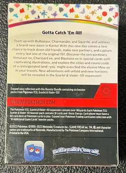 Pokemon TCG Scarlet and Violet 151 Booster Bundle 6 Packs Brand New Sealed - Image 2