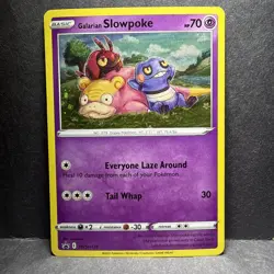 Galarian Slowpoke SWSH126 Holo Promo Sword & Shield Promo Pokemon Near Mint - Image 1