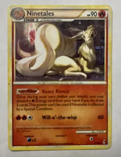 Pokemon TCG Ninetales Call of Legends 17/95 Non Holo Rare - Image 1