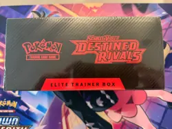 Pokemon Scarlet & Violet Destined Rivals Elite Trainer Box ETB SMALL SEAL TEAR - Image 3