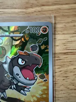 Tyrunt 070 Pokemon TCG Perfect Order ETB Black Star Promo Full Art - Image 3